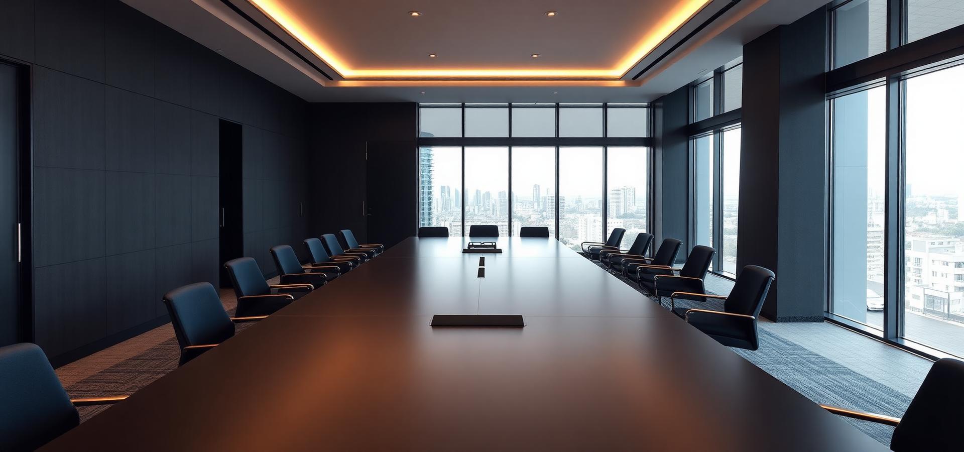 Sala de reuniões para entidades de classe